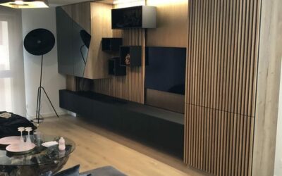 Meuble télé sur mesure : optimisez l’espace de votre salon grâce à un meuble polyvalent